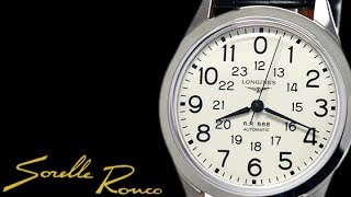 LONGINES The Longines Railroad 40 mm Automatic [upl. by Rockefeller]