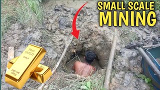 SMALL SCALE MININGCOMPRESOR SA KA NIPAAN  KABURAN [upl. by Yssak]