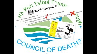 GLYNNEATH CONTAMINATION NEATHPORT TALBOT COUNCIL COVERUP ENVIRONMENTAL PROTECTION ACT BREACH [upl. by Silletram795]