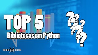 Top 5 bibliotecas em Python para começar [upl. by Nauqan781]