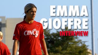 Emma Gioffre Interview  Cincinnati Bearcats Soccer [upl. by Joshi]