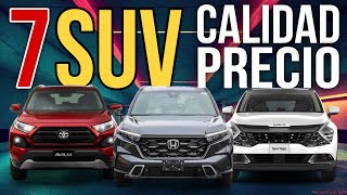 ✅ MEJORES SUV S para 2024  2025  CALIDAD PRECIO [upl. by Haras]