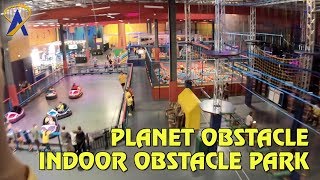 Planet Obstacle indoor obstacle park in Orlando Florida [upl. by Dede]