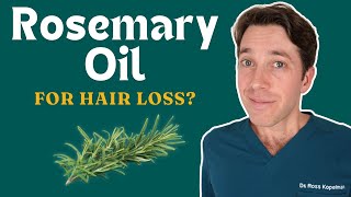 Rosemary Oil For Hair Loss  Hair Surgeons Advice [upl. by Aenyl341]