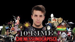 10 RIME CHE NESSUNO CAPISCE [upl. by Tessy206]