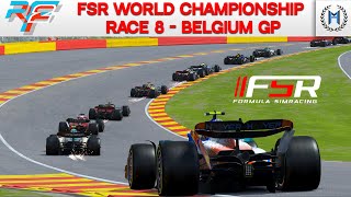 rFactor 2 Formula SimRacing World Championship Race 8  Belgium Grand Prix [upl. by Millman756]