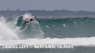 LANCES LEFT  MENTAWAI ISLANDS 03042024 [upl. by Ellehsor]