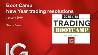 Trading Boot Camp with IG session 7  New Year Trading Resolutions [upl. by Hermione]