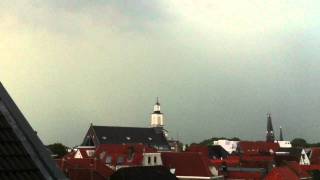 Onweer 28 juni 2011 Gorinchemmov [upl. by Aynwad]