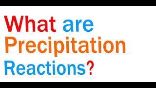 What are Precipitation Reactions  Chemical Reactions amp Equations Class 10th CBSE Exam [upl. by Yaj]