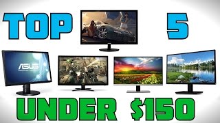 Top 5 Gaming Monitors Under 150  2015 [upl. by Stralka]