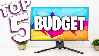 Top 5 Best Budget Gaming Monitor 2024 [upl. by Dyke]