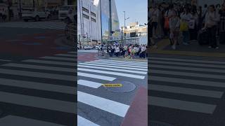 Morning Shinjuku town busy road 🇯🇵in japan shorts travel viral shinjuku japan [upl. by Emiaj603]