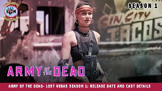 Army of the Dead Lost Vegas Season 1 Release Date And Cast Details  Premiere Next [upl. by Nivan636]