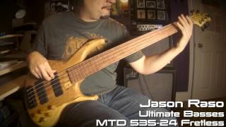 Ultimate Basses MTD 53524 Fretless Bass [upl. by Downing]