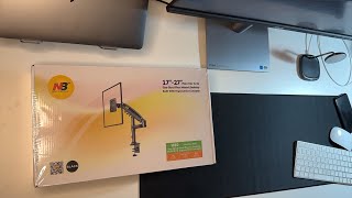 NB North Bayou H80 Screen ARm on Asus ProArt Display PA279CRV حامل شاشة نورث بايو [upl. by Kegan]