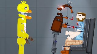 FNAF Torturing Device vs Ragdolls  People Playground Mods [upl. by Nels326]