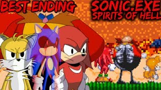 THE EPIC FINALE  SONICEXE THE SPIRITS OF HELL Best Ending  Everyone Survives [upl. by Orva103]