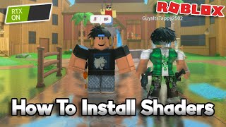 Roblox Shader  Roblox ReShade Tutorial with Depth Effects and Reflections [upl. by Nnel22]