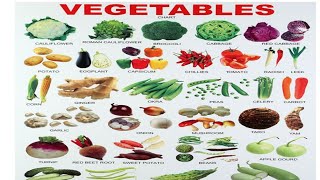 Learn Vegetables🍅 Name Hindi amp English  50 Vegetables Names  सब्जियों के नाम हिंदी और इंग्लिश में [upl. by Asilanom]