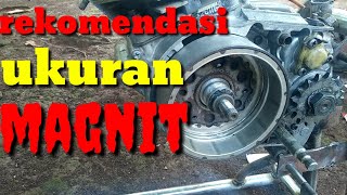 RX KING pasang ACG STATER  ukuran magnet yang pas [upl. by Rodavlas104]