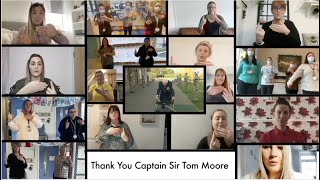 Ysgol Hen Felin  Captain Sir Tom Moore Tribute [upl. by Surtimed]