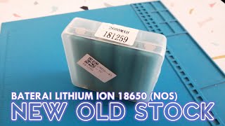 REVIEW AND TEST  BATERAI LITHIUM ION 18650 BNIB [upl. by Hillhouse]