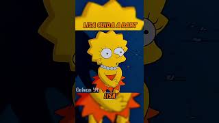 Lisa cuida a Bart simpsons [upl. by Aradnahc]