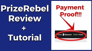 PrizeRebel Review  Full Tutorial 💰Payment Proof Included💰 [upl. by Ahsito]