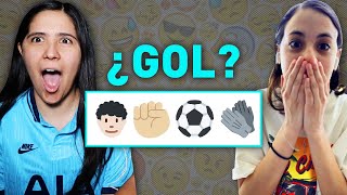 MAYA vs HIJA DEL CHOLO ADIVINA el GOL con EMOJIS  Dúo Dinámico [upl. by Naols557]