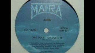 Aida  One Ticket To Love [upl. by Will]