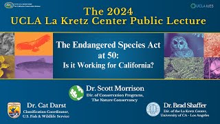 The 2024 La Kretz Center Public Lecture Part 1  Dr Cat Darst USFWS [upl. by Edric]