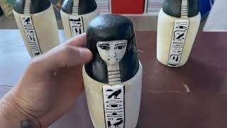 Canopic Jars of Egypt [upl. by Yahiya]