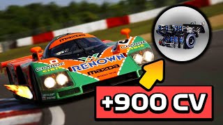 MAZDA 787B El Coche con el MEJOR SONIDO 💥 ¿Cómo FUNCIONA su MOTOR ROTATIVO 900cv  24h Le Mans [upl. by Nnaxor]