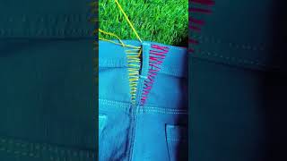 How to Downsize Jeans waist [upl. by Schulze]