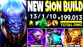 I created our New Immortal Sion Build for Patch 1419 Season 14 Split 3 to 1v9 CARRY EVERY GAME 🔥 [upl. by Foss]