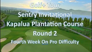 Golf Tour Sentry Invitational Kapalua Hawaii  Fourth Week On Pro Difficulty Week 13 [upl. by Judy236]