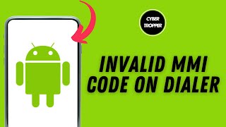 How to Fix Invalid MMI Code on Dialer Android [upl. by Savick]