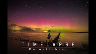 Polarlichter Timelapse neu in Deutschland vor Sylt am 13 und 14 September 2024 mit Nikon D780 [upl. by Uyr95]