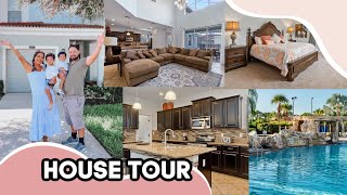 NEW HOUSE TOUR OUR VACATION HOUSE IN FLORIDA [upl. by Ynaittirb]