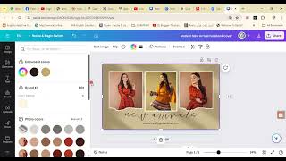 How to create a banner and facebook cover photo [upl. by Brottman601]