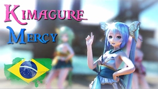 【Vocaloid Brasil】 Kimagure Mercy  Adaptação PTBR 「気まぐれメルシィ」  八 王子P feat 初音ミク [upl. by Buyse248]