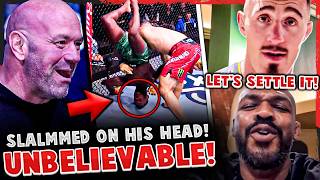 REACTIONS to Belal Muhammad BEATING Leon Edwards FOOTAGE Tom Aspinall amp Jon Jones UFC 304 [upl. by Athallia239]