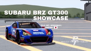 SUBARU BRZ GT300 SHOWCASE  Project Trackday Roblox [upl. by Eliam]