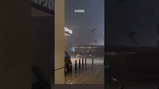 Une violente tornade touche Valence en Espagne  Hors de contrôle  ⚠️😨 tornado espagna valence [upl. by Angelia]