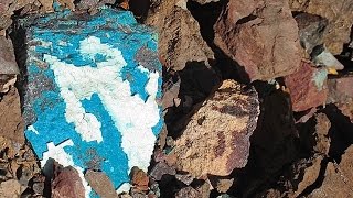 Rockhounding for chrysocolla in the Arizona desert [upl. by Weixel458]