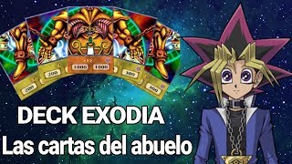 Deck de Exodia  Las cartas del abuelo Corazón de las cartas  YuGiOh Duel Links [upl. by Favian580]