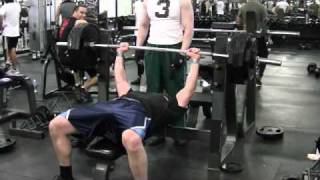 405 lbs BENCH PRESS THE Idiot WAY [upl. by Amhsirak690]