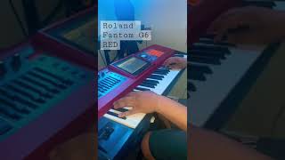 Oboe sample in Roland Fantom G6 Balraj Keyboard Best keyboard player [upl. by Dalt]