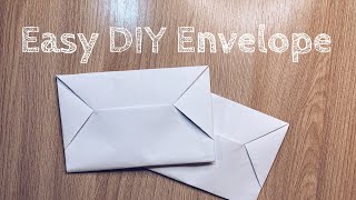 Easy DIY Letter Envelope [upl. by Ahsinom]